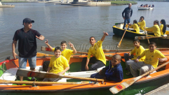  بالصور: فوز فريق نادي الشبيبة للفنون بالمرتبة الثالثة ببطولة التجديف